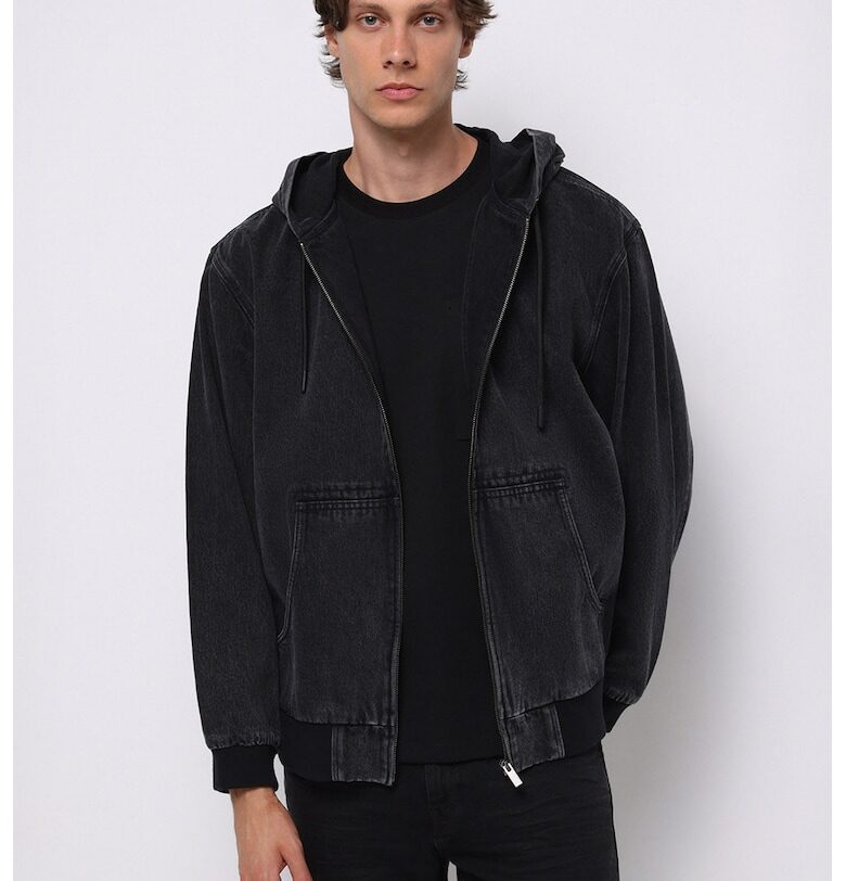 Худи с джоб и цип COLINS