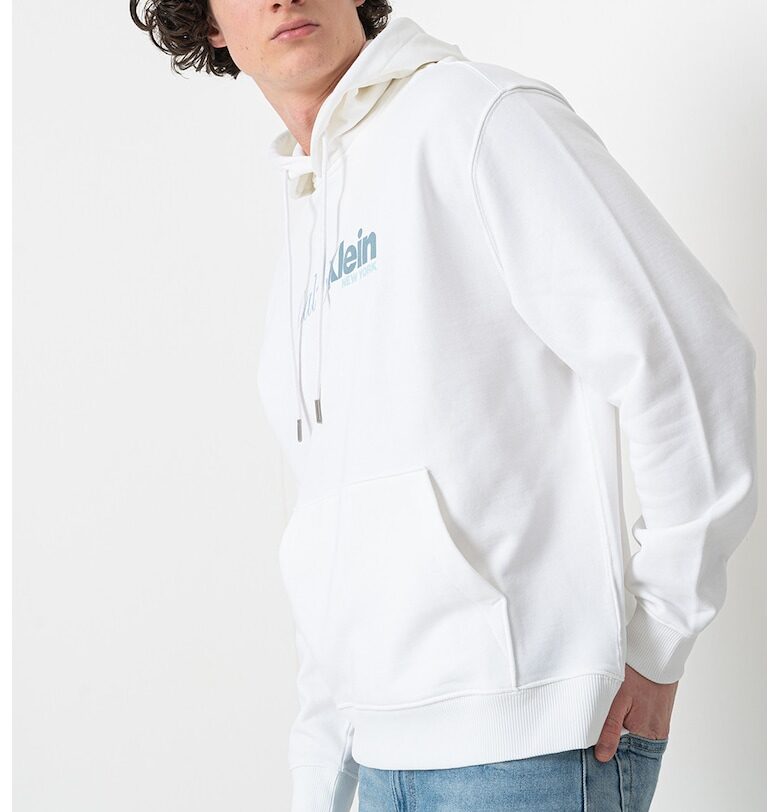 Худи с джоб кенгуру и лого CALVIN KLEIN