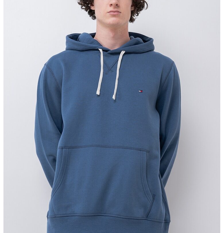 Худи с джоб кенгуру и памук Tommy Hilfiger