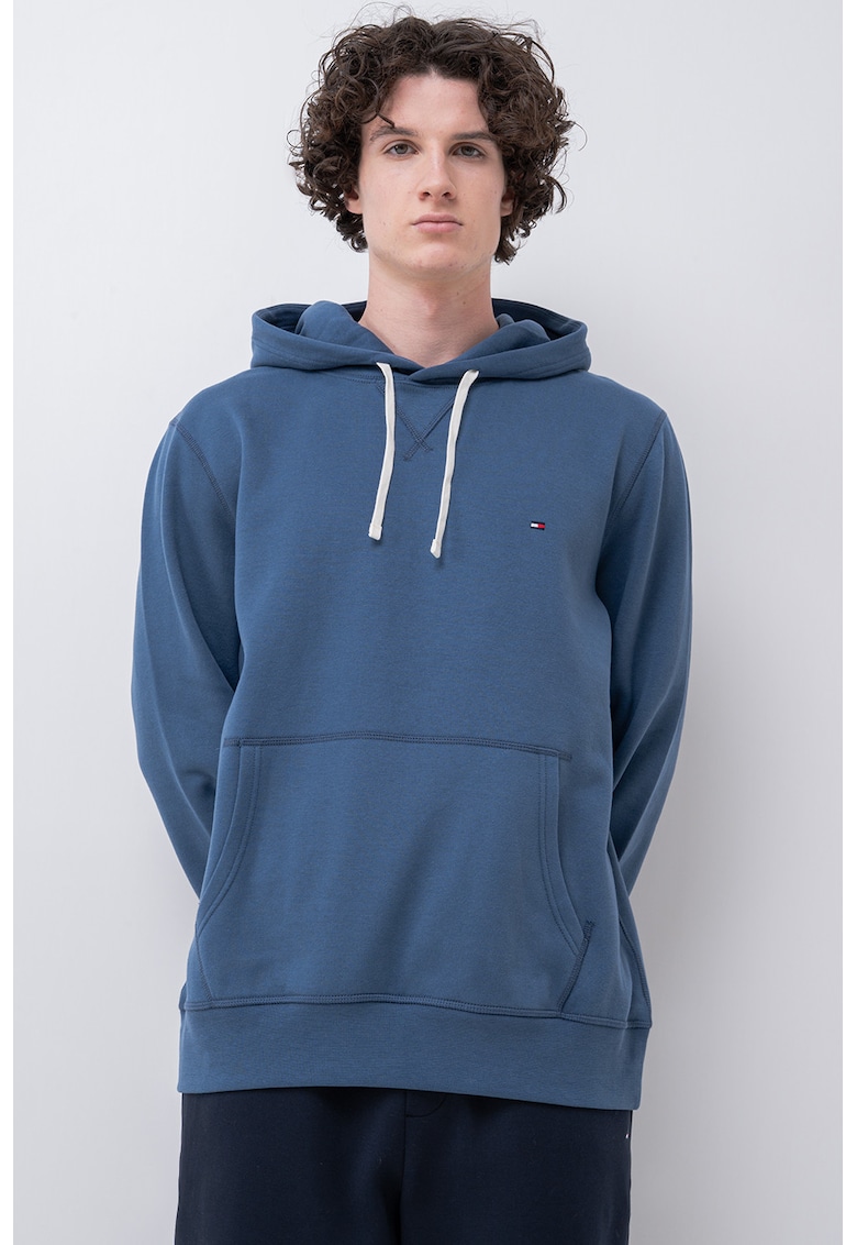 Худи с джоб кенгуру и памук Tommy Hilfiger