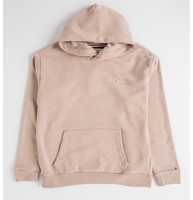 Худи с памук с джоб кенгуру Tommy Hilfiger