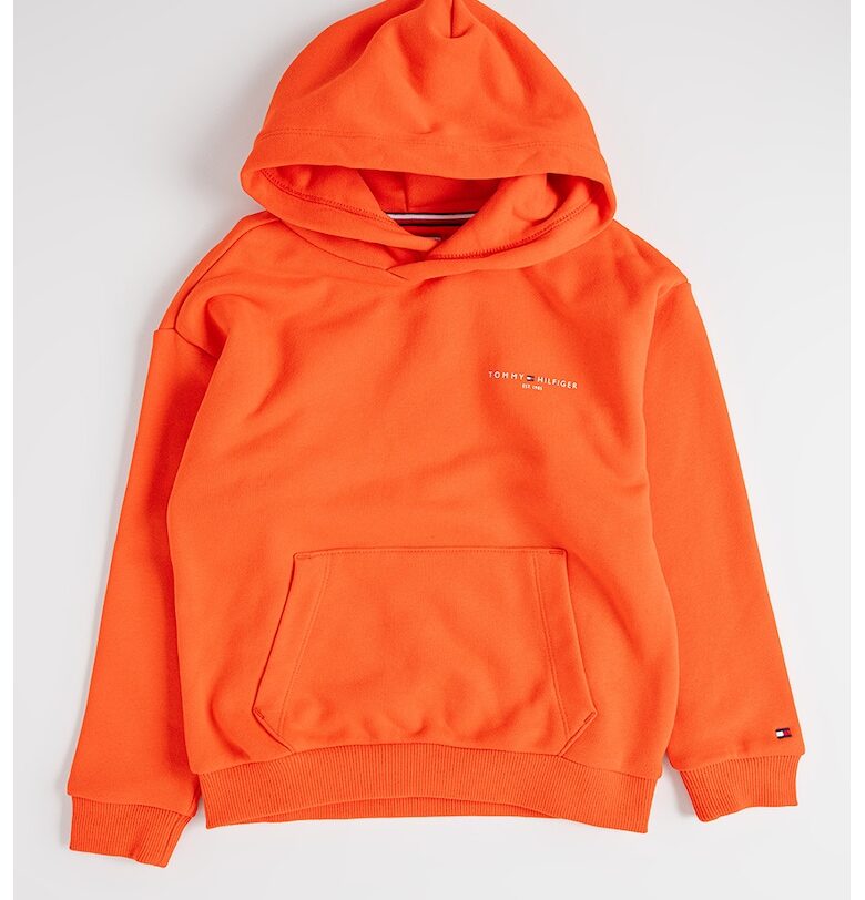 Худи с памук с джоб кенгуру Tommy Hilfiger