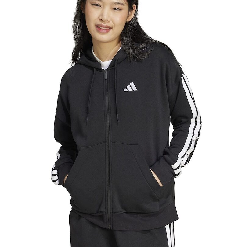 Худи с памук с цип adidas Sportswear