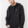 Худи с цип и връзки CALVIN KLEIN JEANS