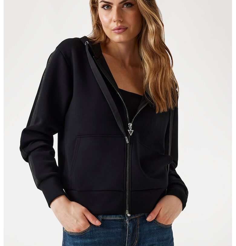 Худи с цип и два джоба GUESS