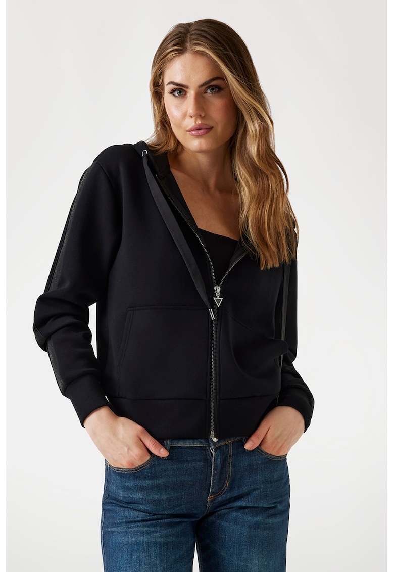 Худи с цип и два джоба GUESS