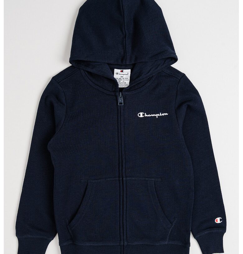 Худи с цип и джобове Champion