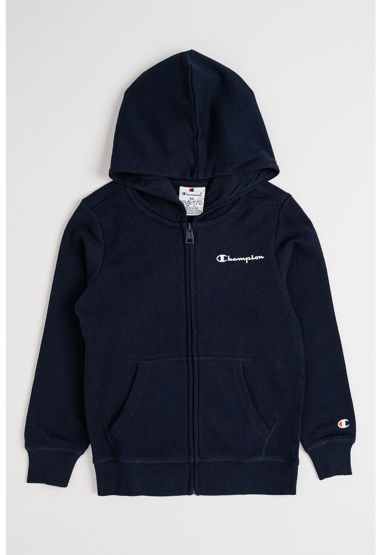 Худи с цип и джобове Champion