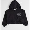 Худи с цип и монограм CALVIN KLEIN