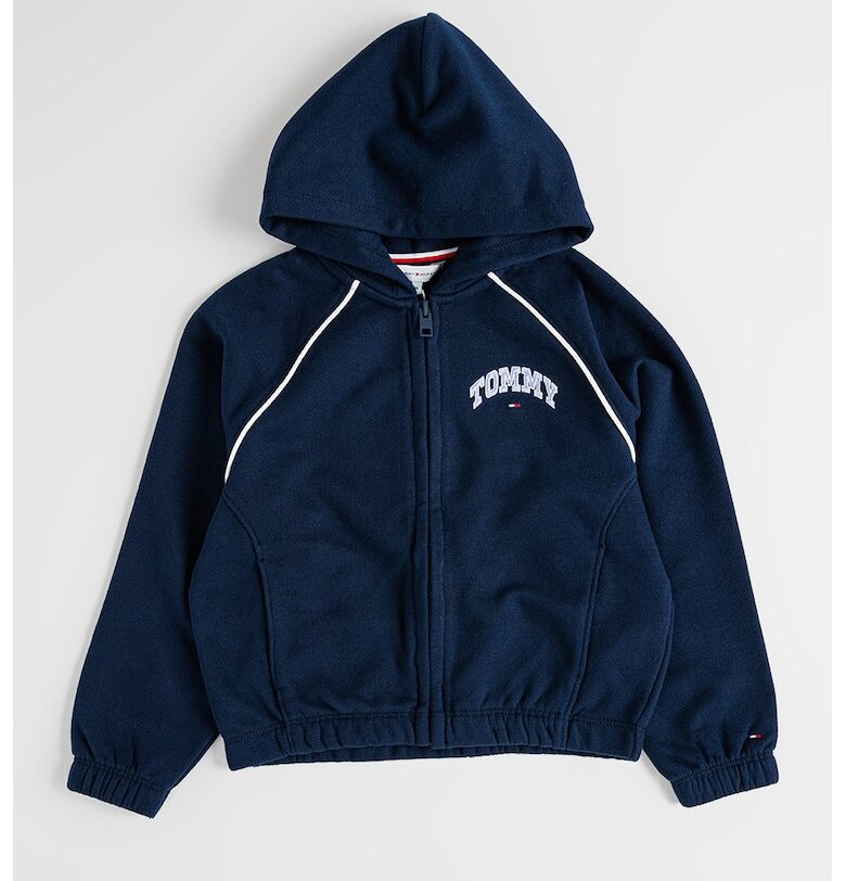 Худи с цип и ръкави реглан Tommy Hilfiger