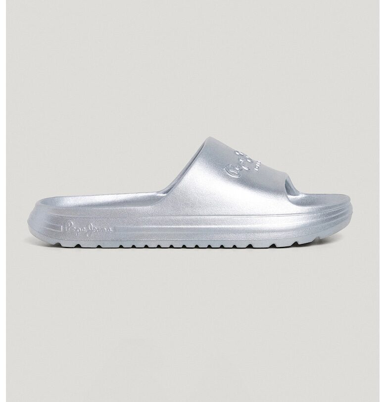 Чехли с релефно лого Pepe Jeans London