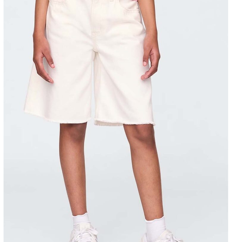 Широки бермуди с регулираща се талия GAP