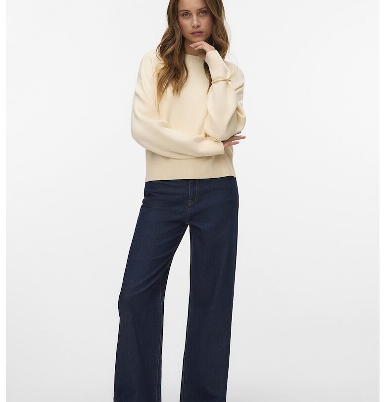 Широки дънки с верижка Vero Moda