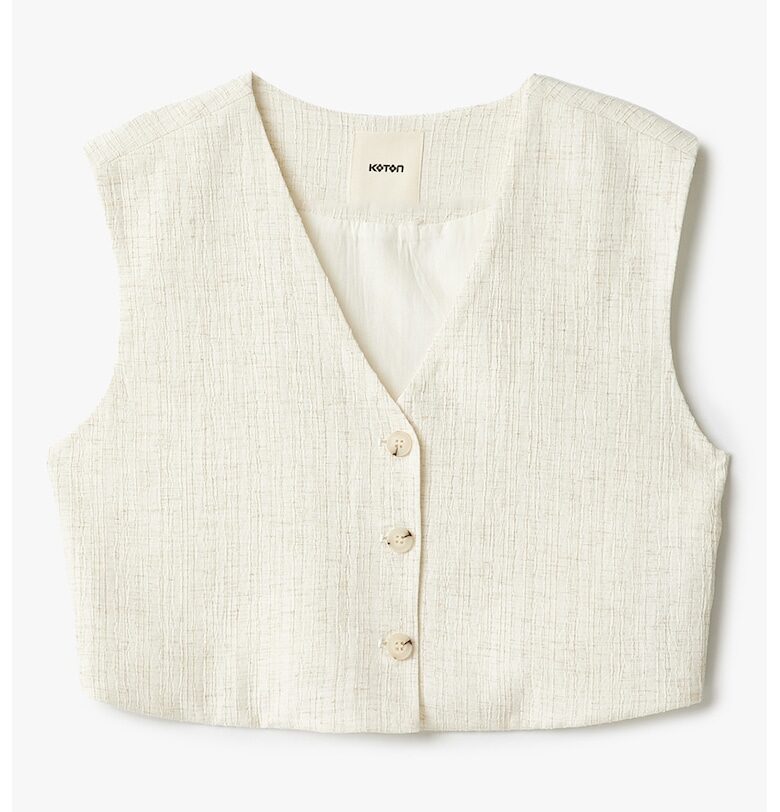 Шпиц елек с копчета KOTON