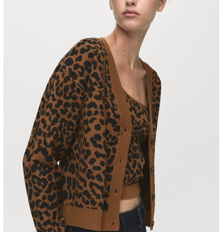 Шпиц жилетка с принт Mango