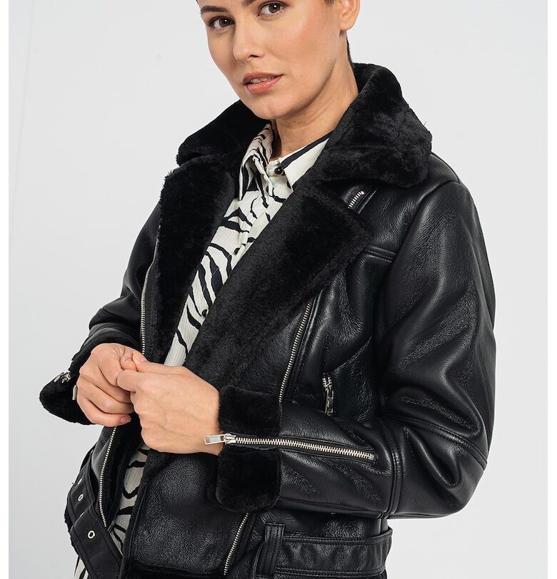 Яке Agnette от еко кожа Only