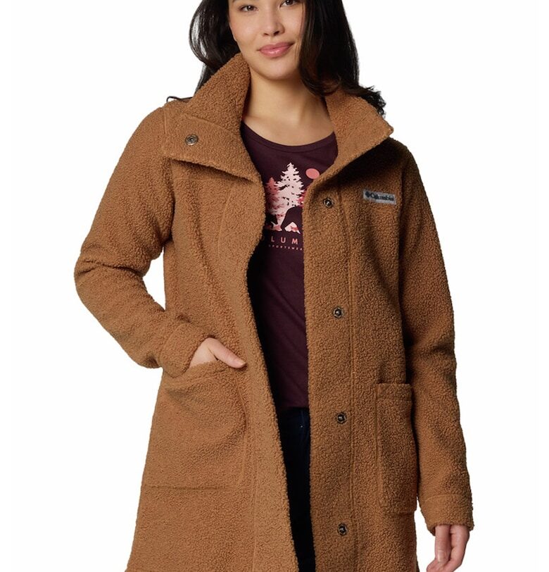 Яке Panorama от еко вълна с пришити джобове Columbia