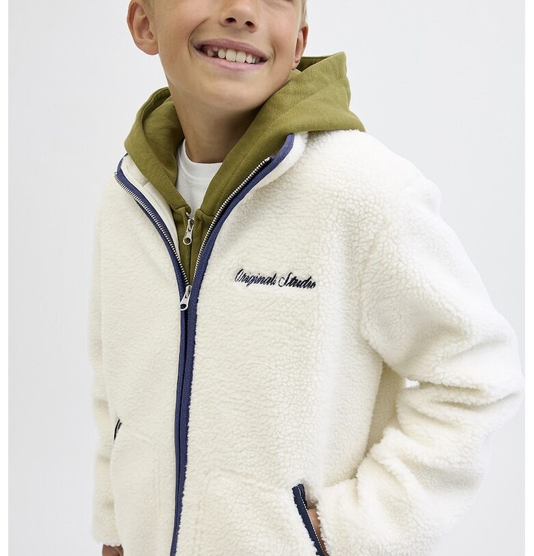 Яке Sherpa с джобове с цип Jack  Jones