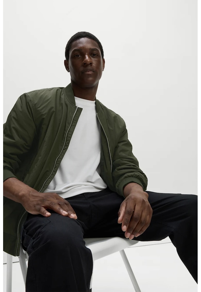 Яке бомбър с джобове встрани Marks  Spencer