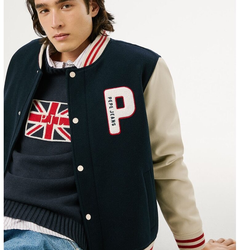 Яке бомбър със странични джобове Pepe Jeans London