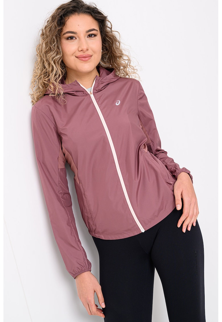 Яке за бягане с качулка Asics