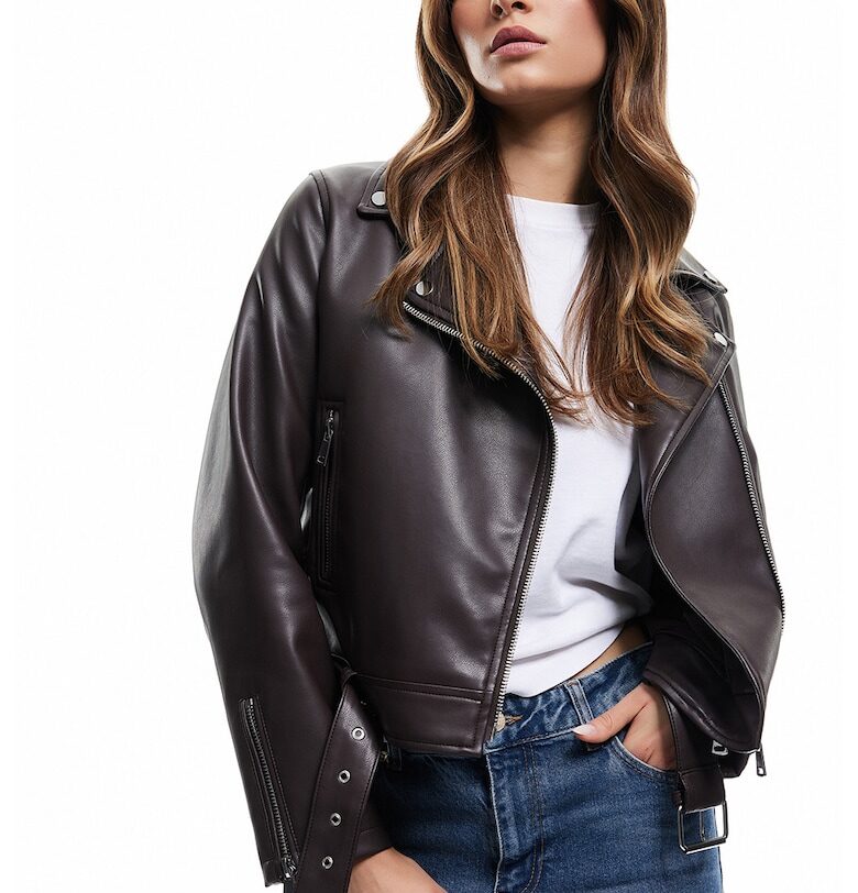 Яке от еко кожа KOTON