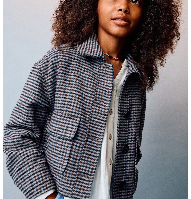 Яке от туид с вълна Mango