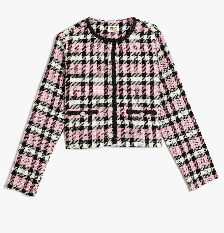 Яке от туид с декоративни копчета KOTON