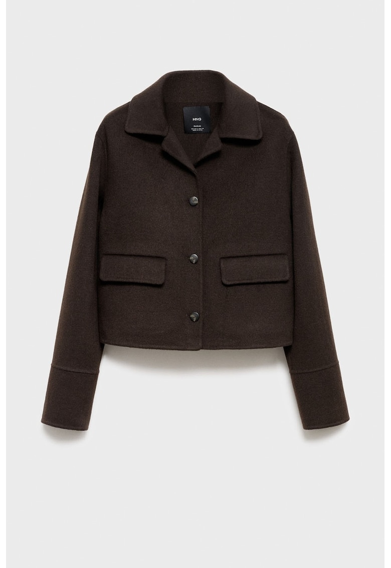 Яке с вълна с копчета Mango