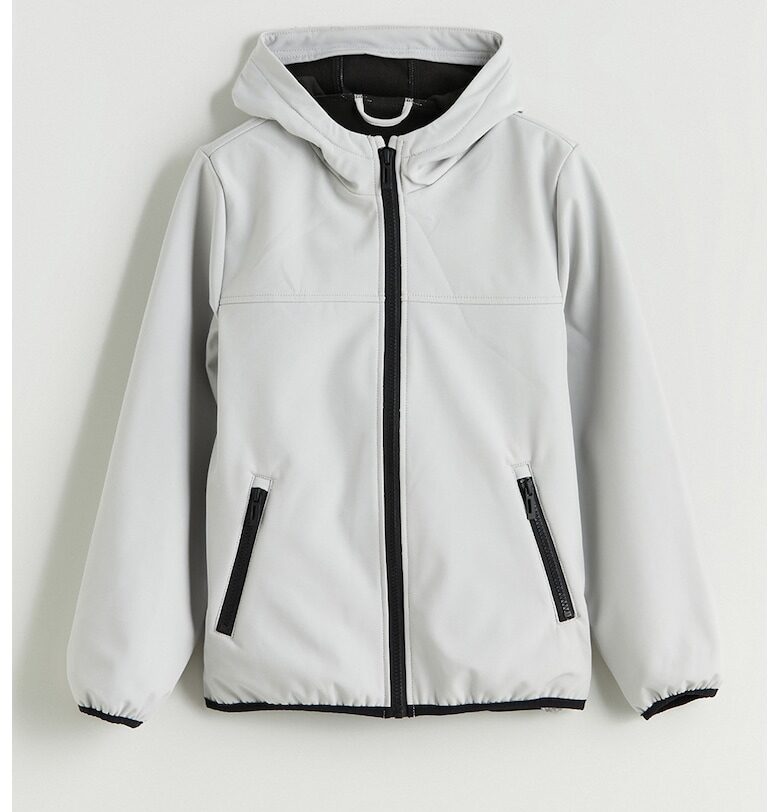 Яке с качулка и джобове с цип LC WAIKIKI