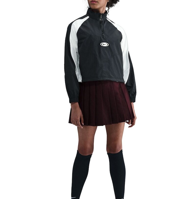 Яке с къс цип и реглан ръкави Nike