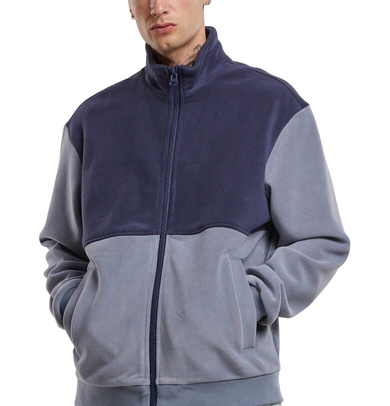 Яке с цветен блок и джобове встрани Urban Classics