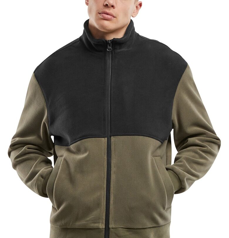 Яке с цветен блок и джобове встрани Urban Classics