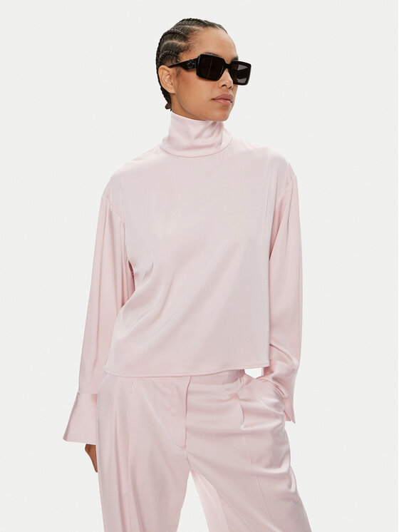 2NDDAY Поло Francisca 2244126279 Розов Relaxed Fit цвят на ниска цена