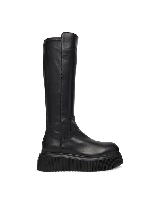 AGL Ботуши Gloria D751567PGK06891013 Черен цвят на ниска цена