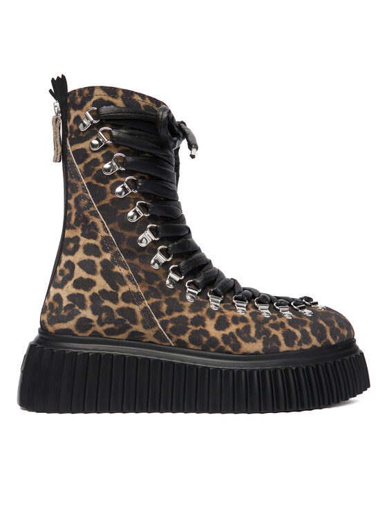 AGL Зимни обувки D751501PGKI0454157 Кафяв цвят на ниска цена