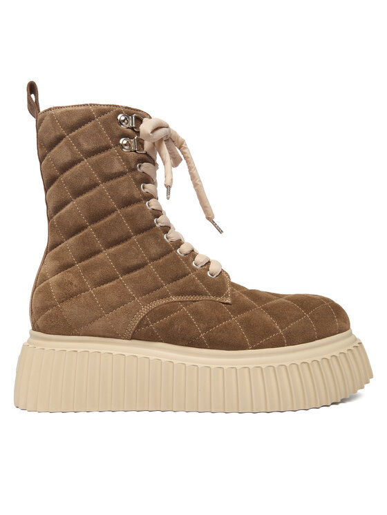 AGL Зимни обувки D751566PGKI014G588 Кафяв цвят на ниска цена