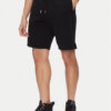 AMI Paris Спортни шорти HSO674.747 Черен Baggy Fit цвят на ниска цена