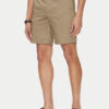 AMI Paris Шорти от плат HSO303.CO0103 Каки Regular Fit цвят на ниска цена