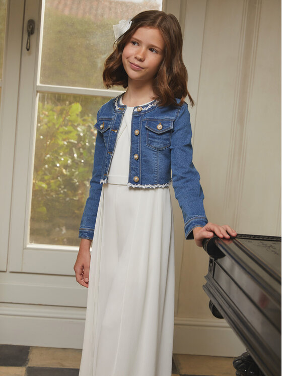 Abel & Lula Гащеризон 5264 Бял Regular Fit цвят на ниска цена