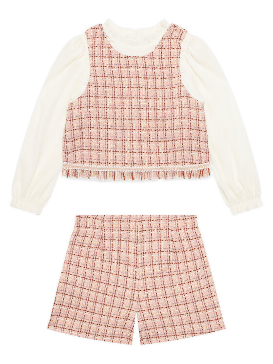 Abel & Lula Детски комплект 5727 Розов Regular Fit цвят на ниска цена