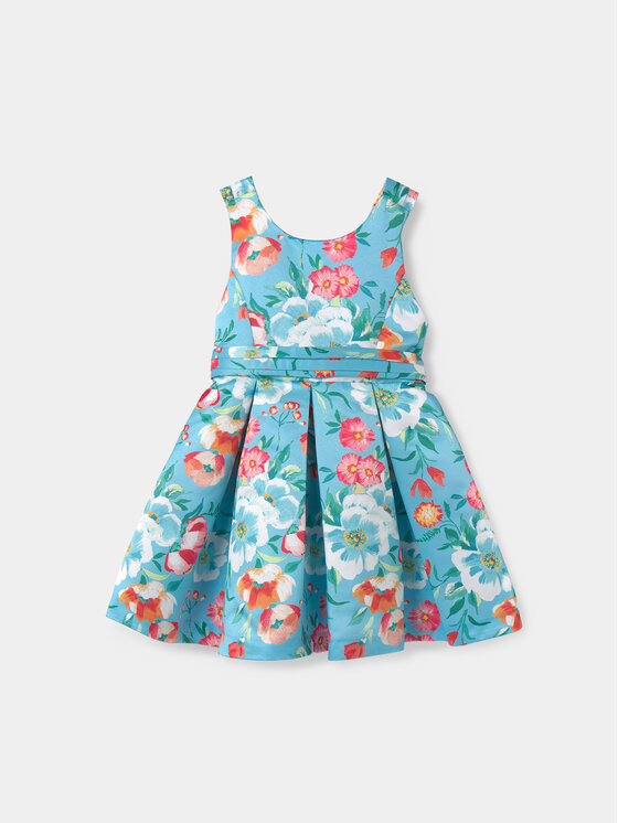 Abel & Lula Елегантна рокля 5063 Син Regular Fit цвят на ниска цена