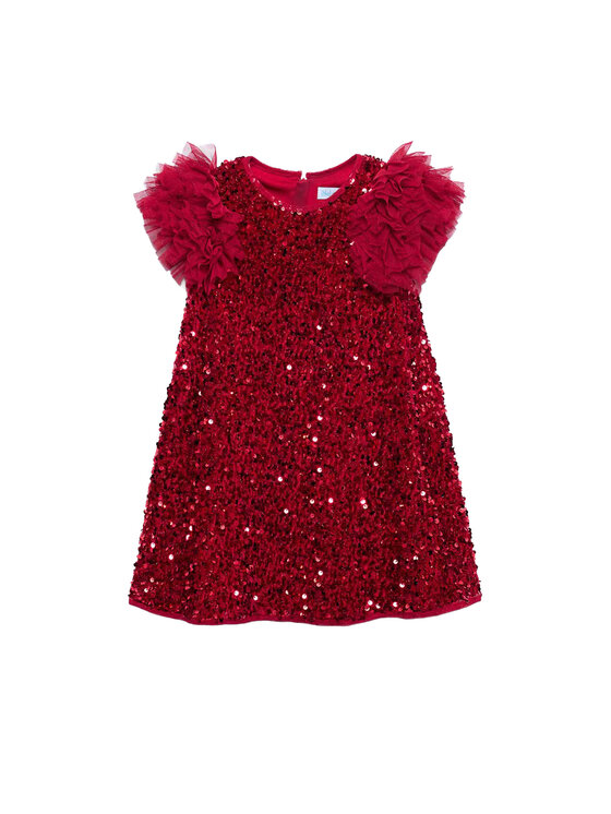 Abel & Lula Елегантна рокля 5529 Червен Regular Fit цвят на ниска цена