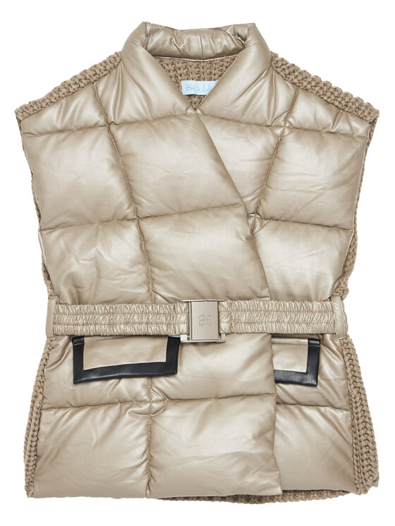 Abel & Lula Елек 5839 Бежов Regular Fit цвят на ниска цена