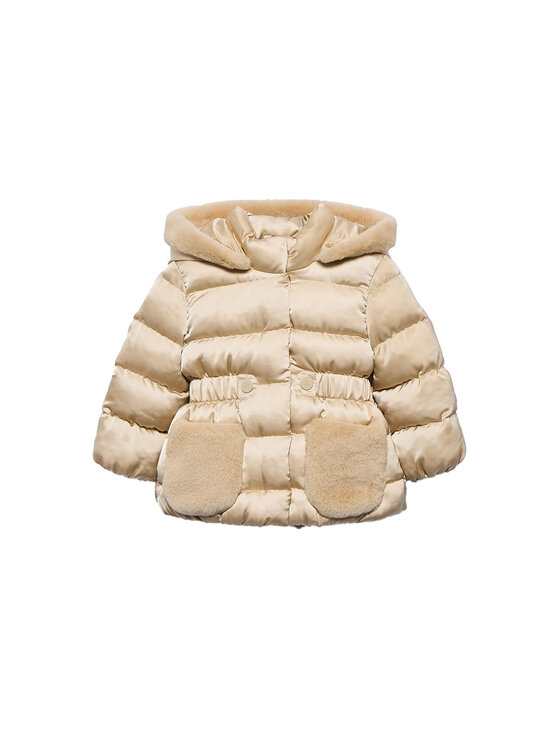 Abel & Lula Зимно яке 5821 Бежов Regular Fit цвят на ниска цена