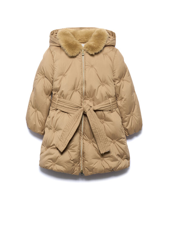 Abel & Lula Зимно яке 5848 Бежов Regular Fit цвят на ниска цена