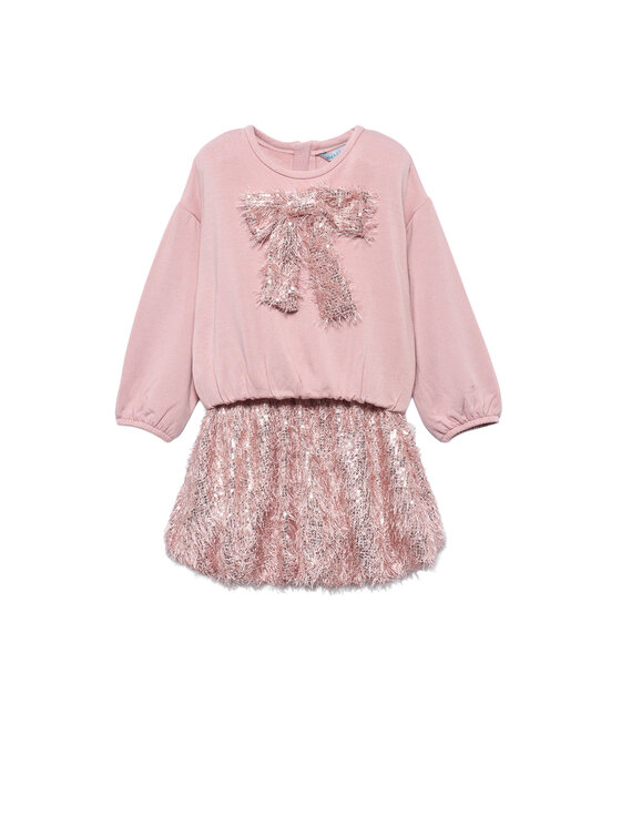 Abel & Lula Комплект блуза и пола 5539 Розов Regular Fit цвят на ниска цена