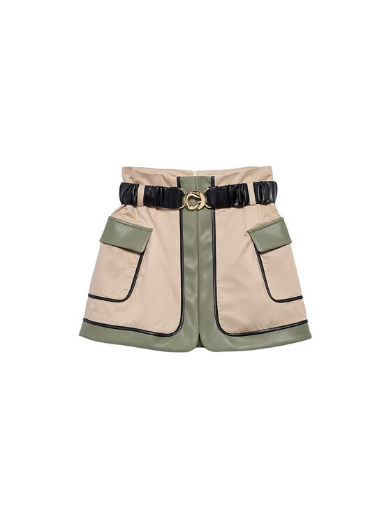 Abel & Lula Пола от имитация на кожа 5523 Бежов Regular Fit цвят на ниска цена