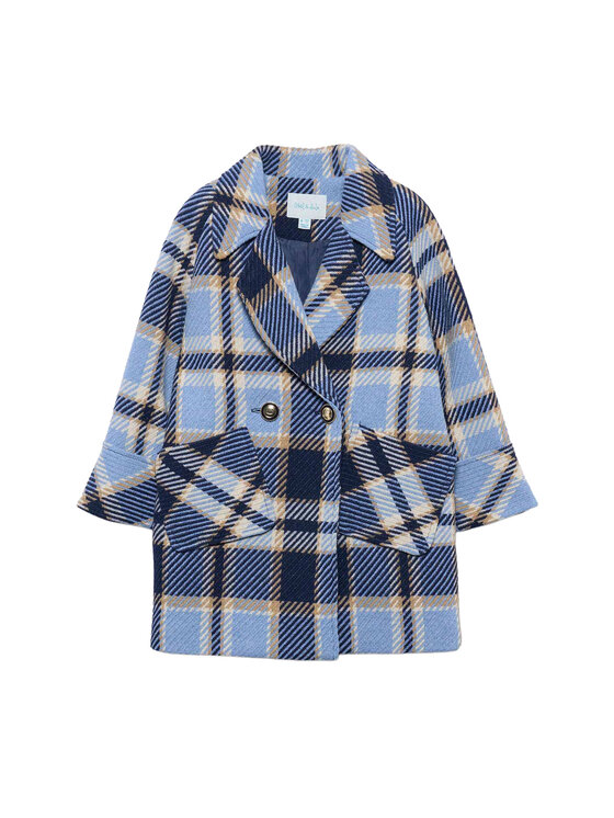 Abel & Lula Преходно палто 5845 Син Regular Fit цвят на ниска цена