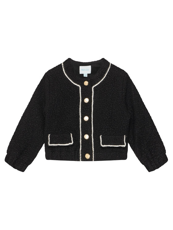 Abel & Lula Преходно яке 5843 Черен Regular Fit цвят на ниска цена